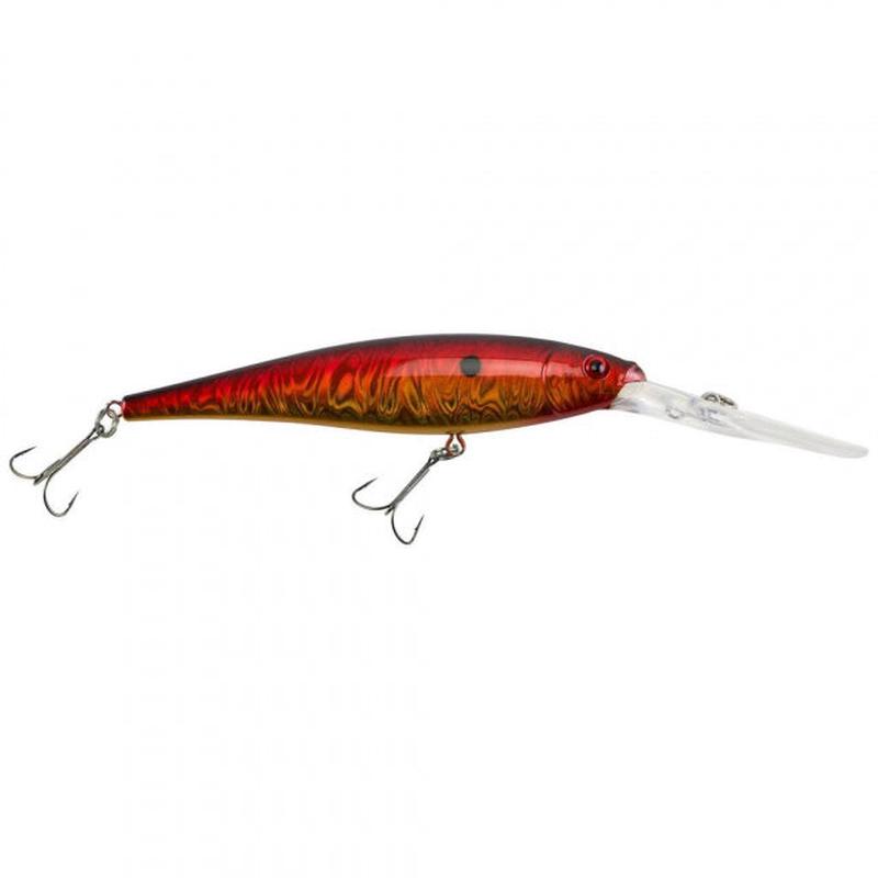 Flicker Minnow | 1/4 oz | 3in | 7.5cm | 8 | 14'-17' | 4.3m-5.2m | Model #FFMN7D-SLST