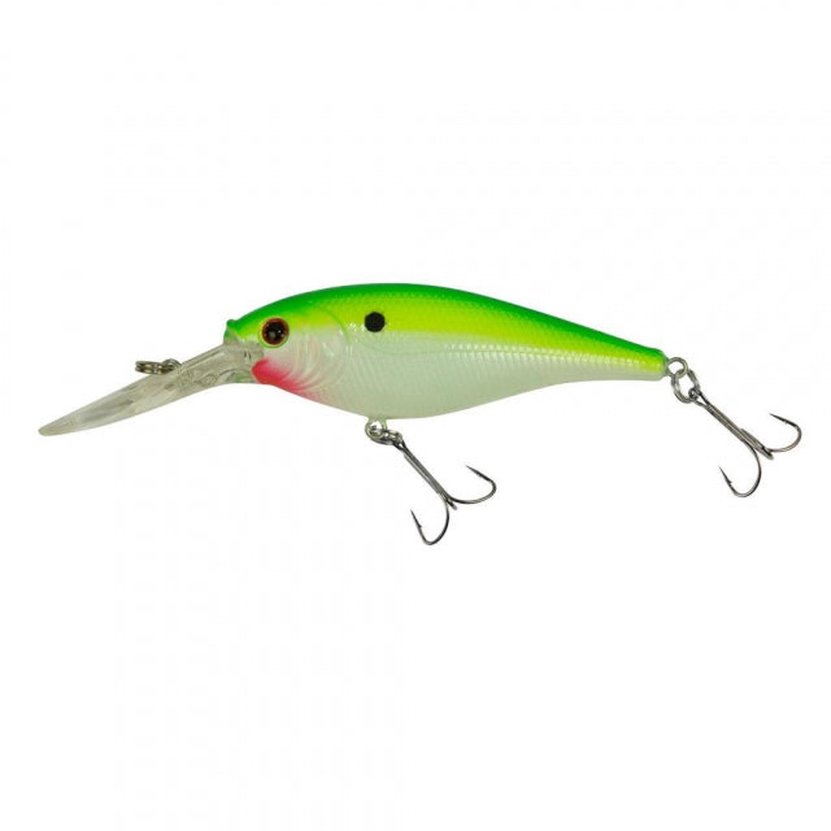 Flicker Shad | 1/4 oz | 2 1/4in | 6cm | 6 | 10'-12' | 3.0m-3.7m | Model #FFSH6M-CPR