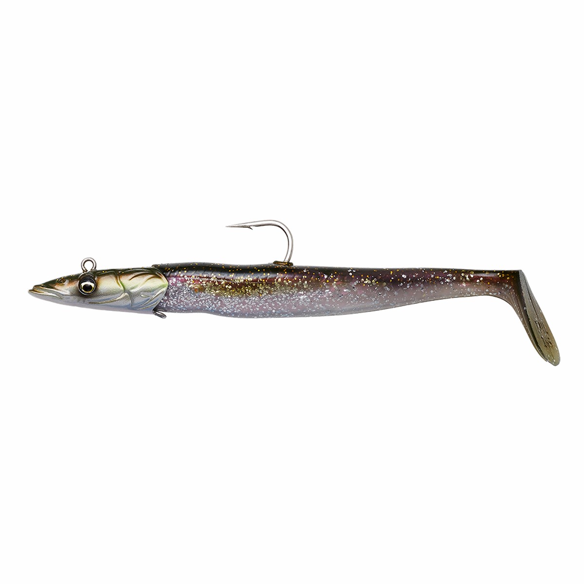 Savage Gear Sandeel V2 18cm 86g Green Silver 2+1