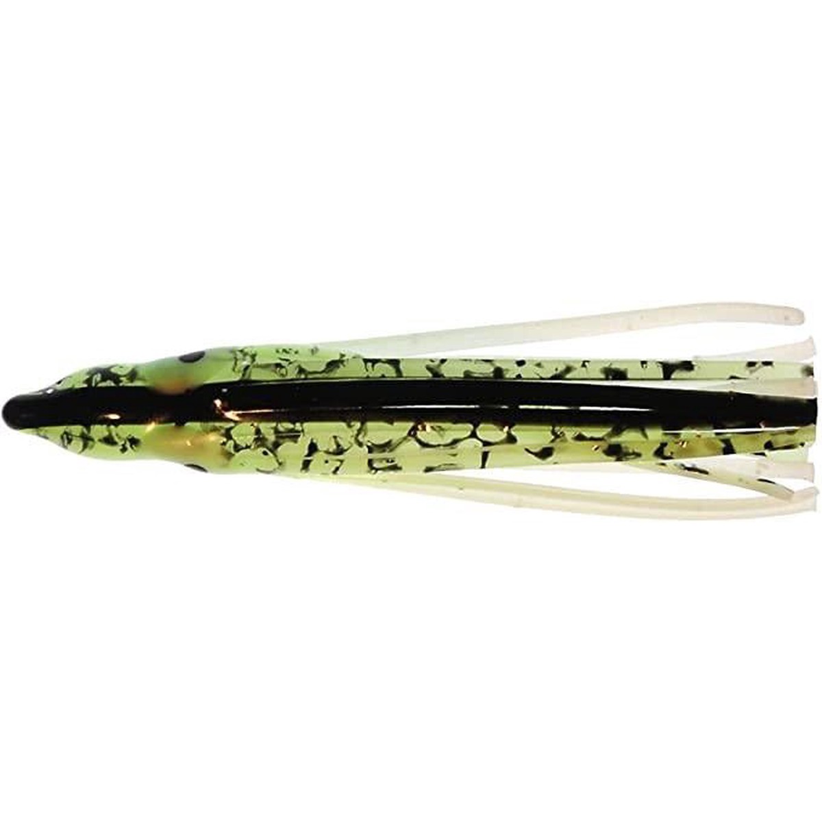 Yo-Zuri OCTOPUS SKIRT 2-1/8" #2.0 Toxic Spill Flake QTY 5