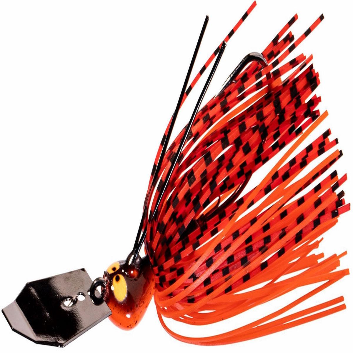 Z-Man Fishing 1/2oz CrossEyeZ ChatterBait (Fire Craw)