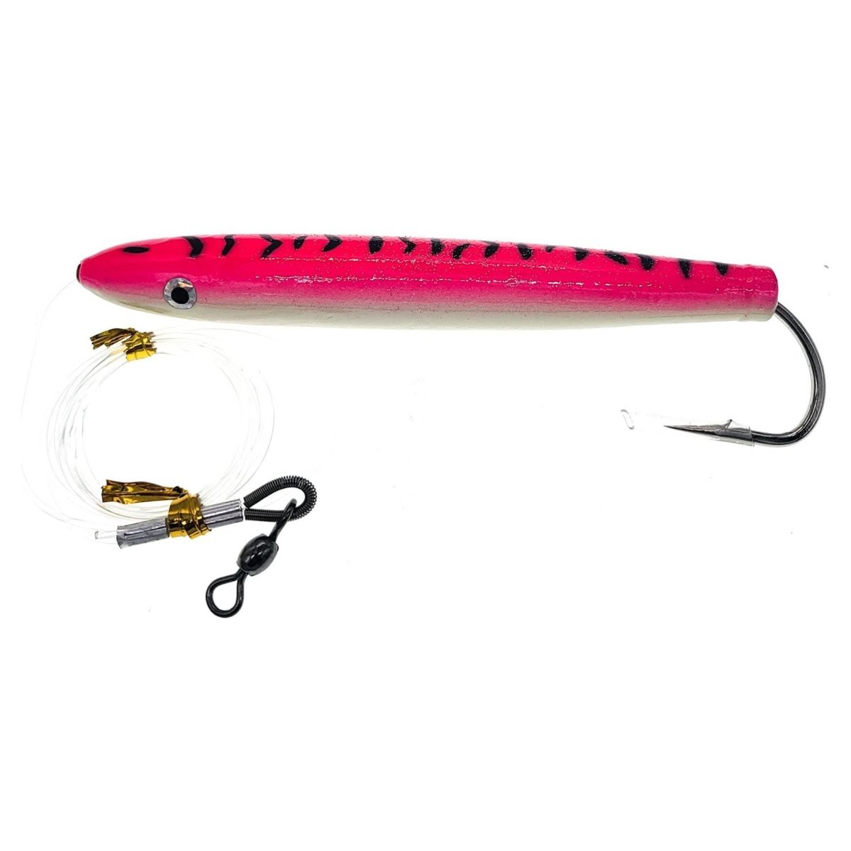 FAS Rigged Cedar Plug 6" 2.5oz. 130lb 10/0