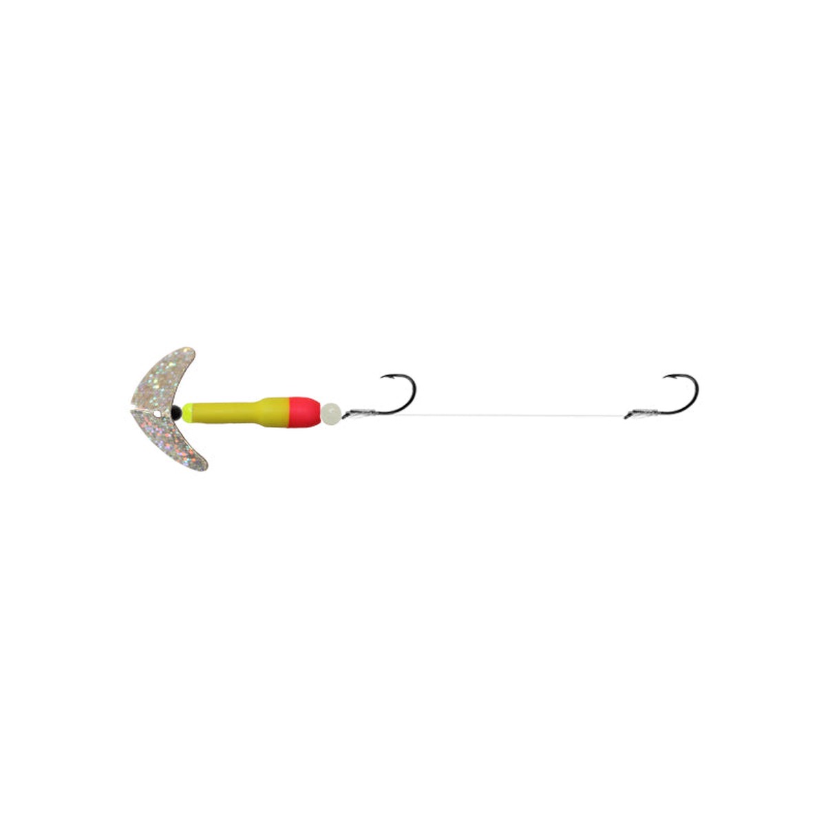 Mack S Lure Wally Pop Crawler Silver Sparkle Fishing Rigs