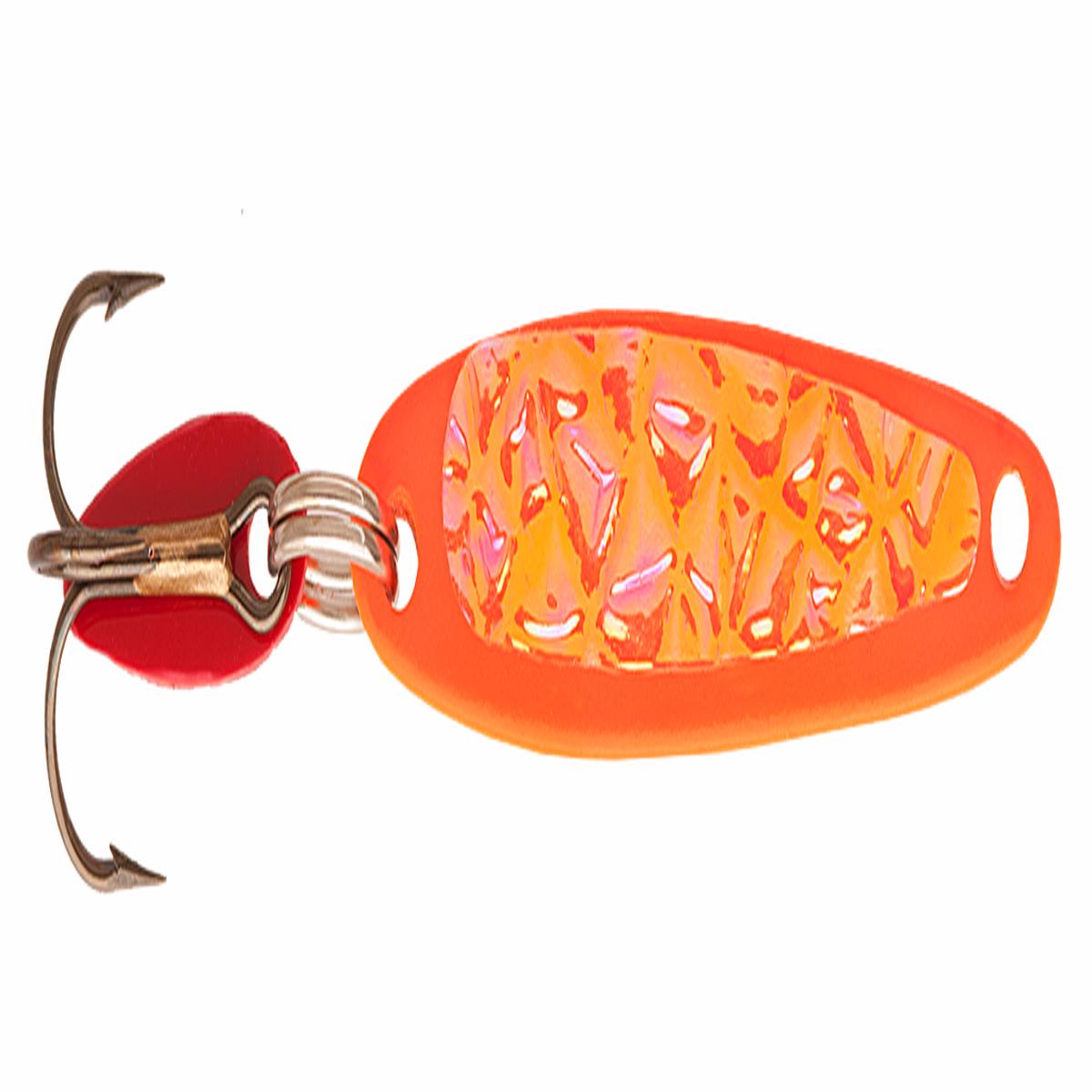 Bay de Noc Lure 1/10oz Swedish Pimple Lure (Orange Ice)