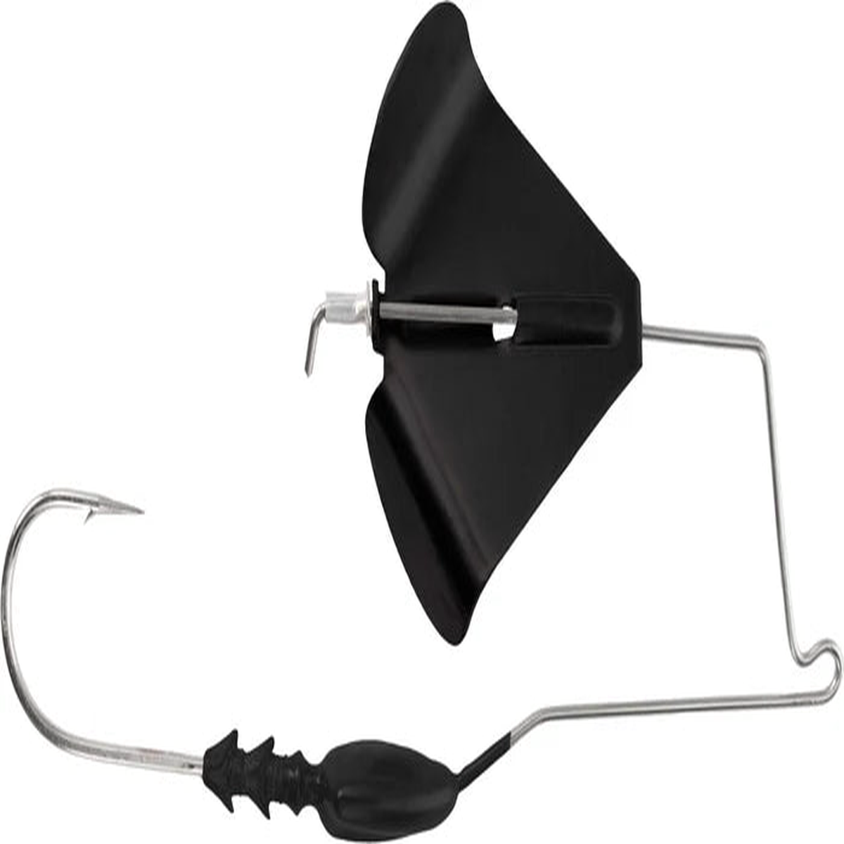 Buckeye Lures 1/4oz G-Buzz Bait (Black w/ Black Blade)