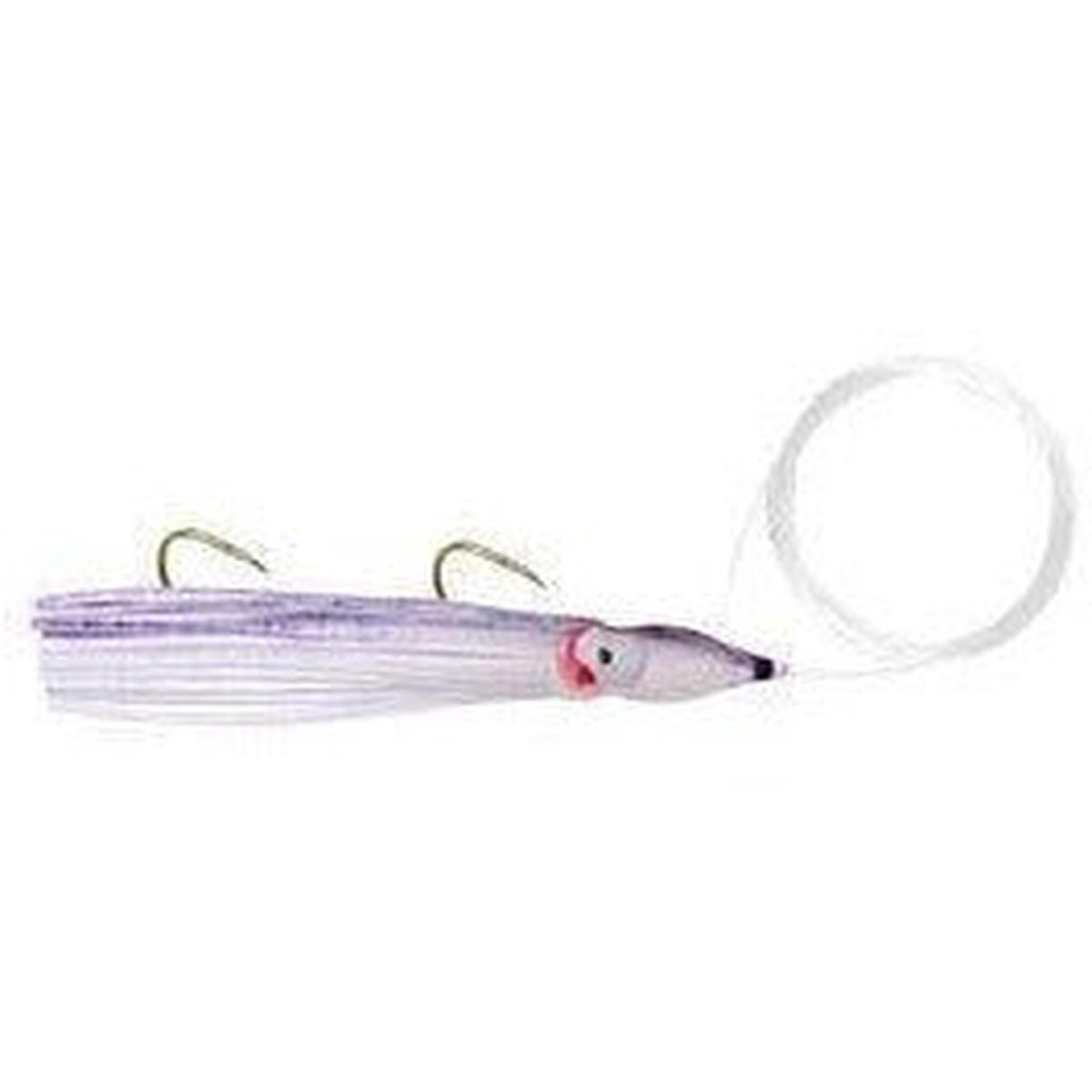 Danielson Squid Rigged SQDR45133 4.5" UV Clear/Purple Splatter Qty 1