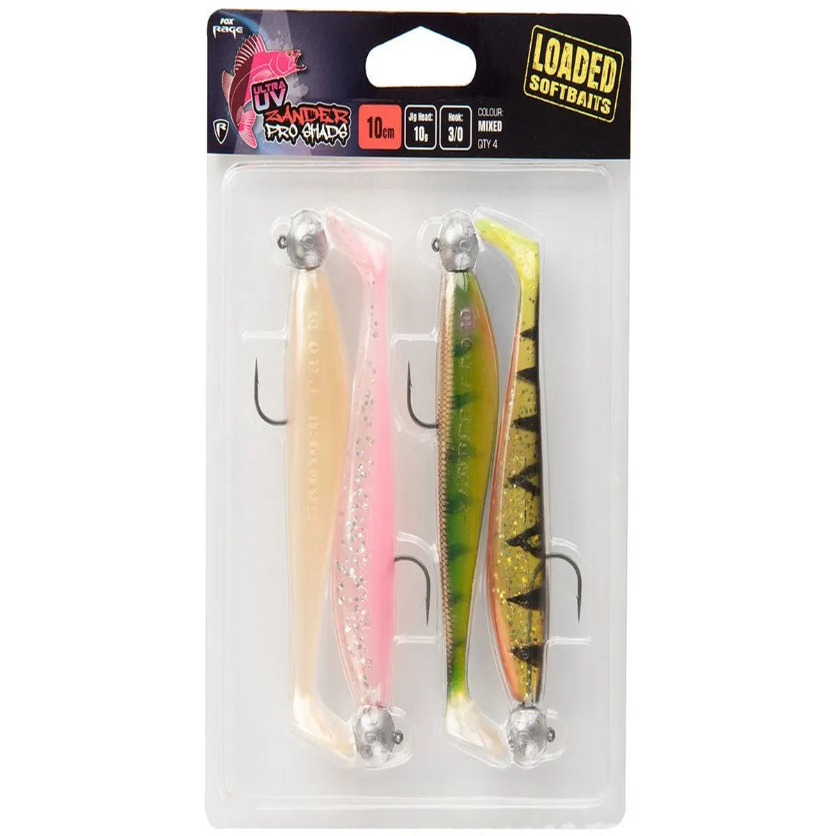 Fox Rage Ultra UV Zander Pro shads 7.5cm 5g