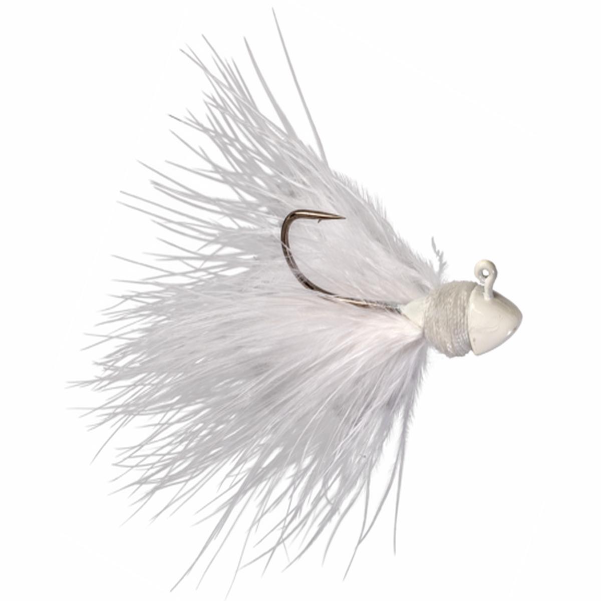 Strike King Tour Grade Hair Jig 1/4oz 2PK (White)