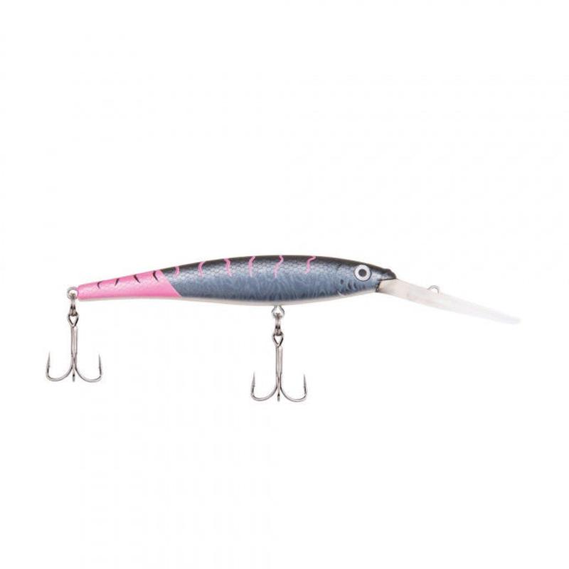 Flicker Minnow | 1/4 oz | 3in | 7.5cm | 8 | 14'-17' | 4.3m-5.2m | Model #FFMN7D-FTBC
