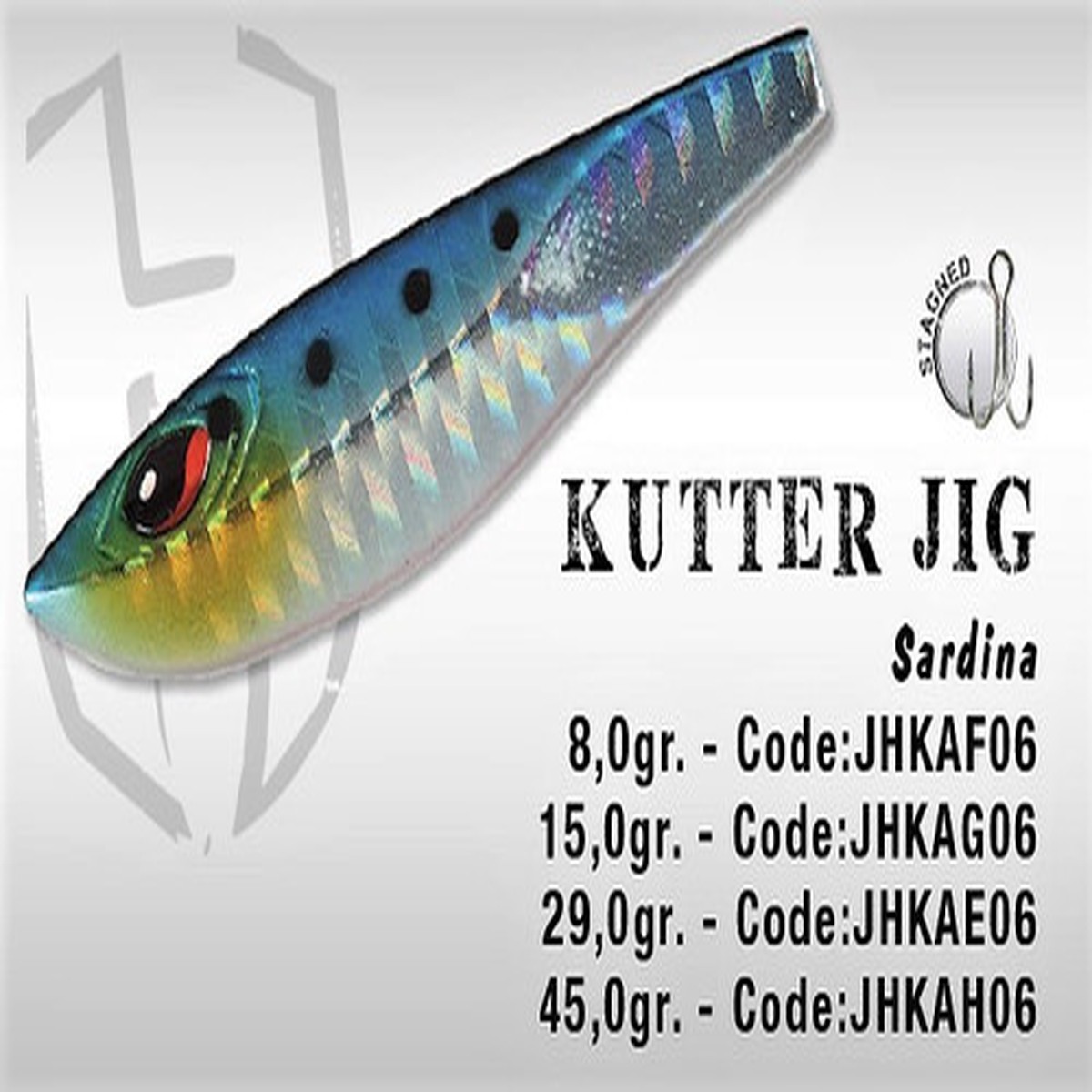 HERAKLES KUTTER JIG 45gr (Sardina)