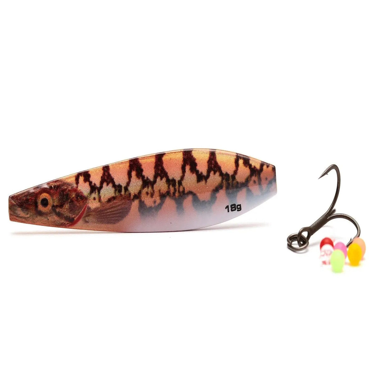Savage Salt 3D Line Thru Seeker - 13g 2.75" Copper Pout