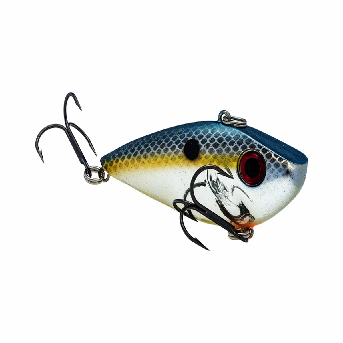 Strike King 1/2oz Red Eyed Shad (Chrome Sexy Shad)