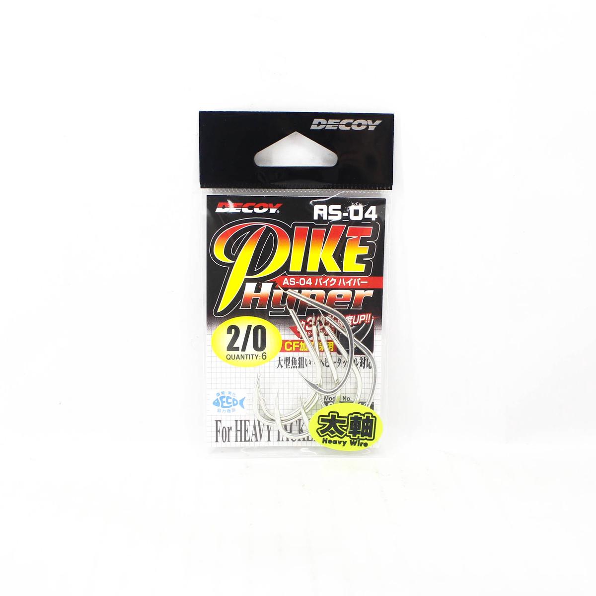 Decoy AS-04 Jigging Single Pike Hyper Size 2/0 (1410)