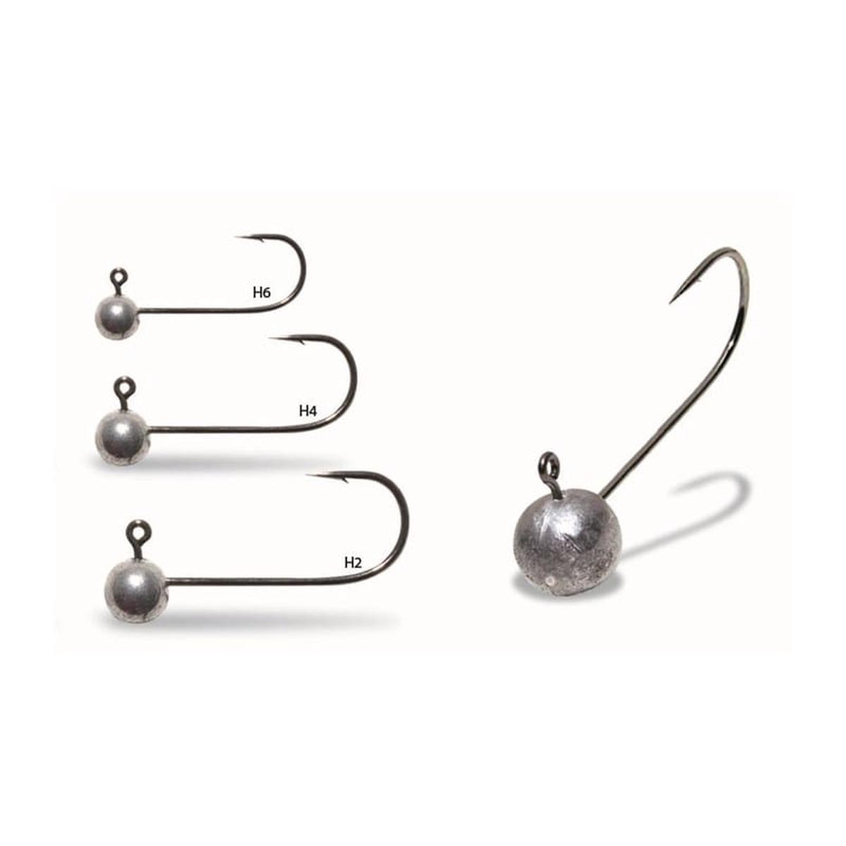 Delalande Micro Round Jig Heads #6 3g (Pack of 5)