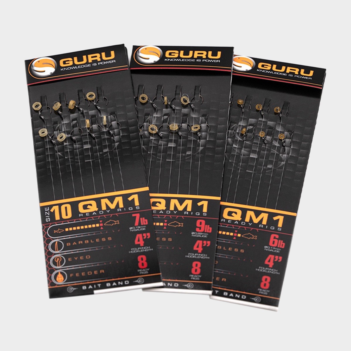 QM1 Bait Band Fishing Ready Rig 4 Inch