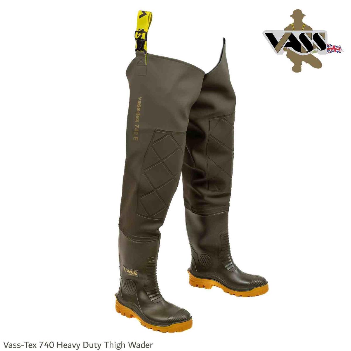 Vass Vass-Tex SuperNova 740 Series Thigh Wader - Cleated