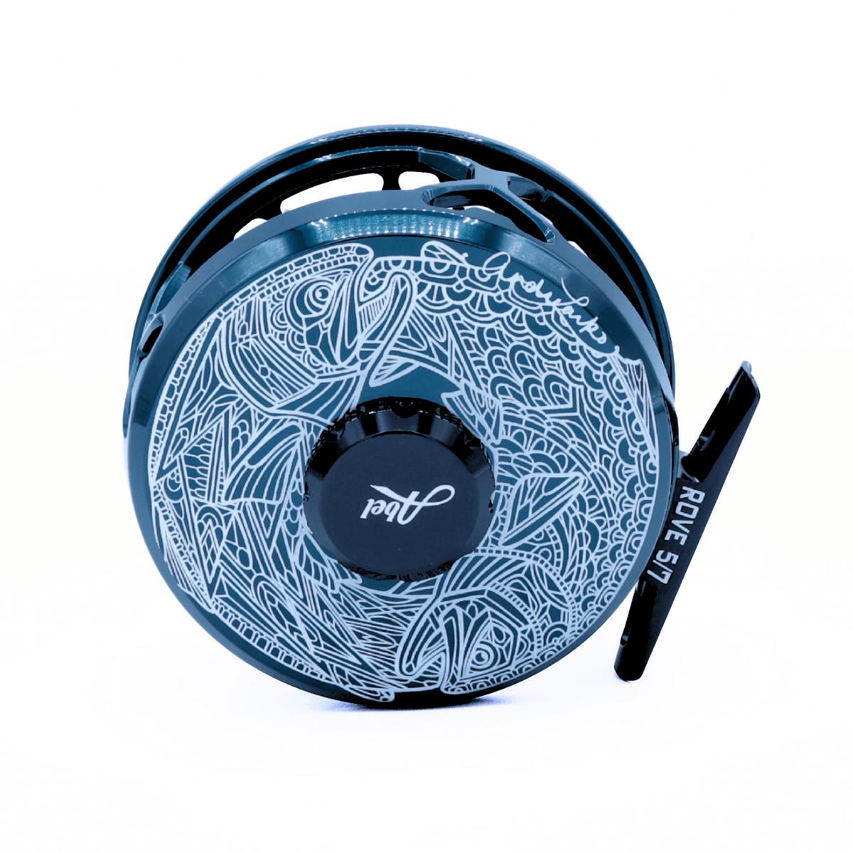 Abel Rove 5/7 Deep Blue Larko Steelhead Fly Reel