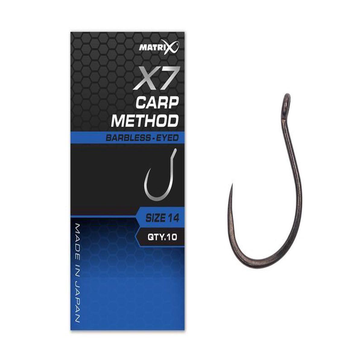 Matrix X7 Carp Method Hooks