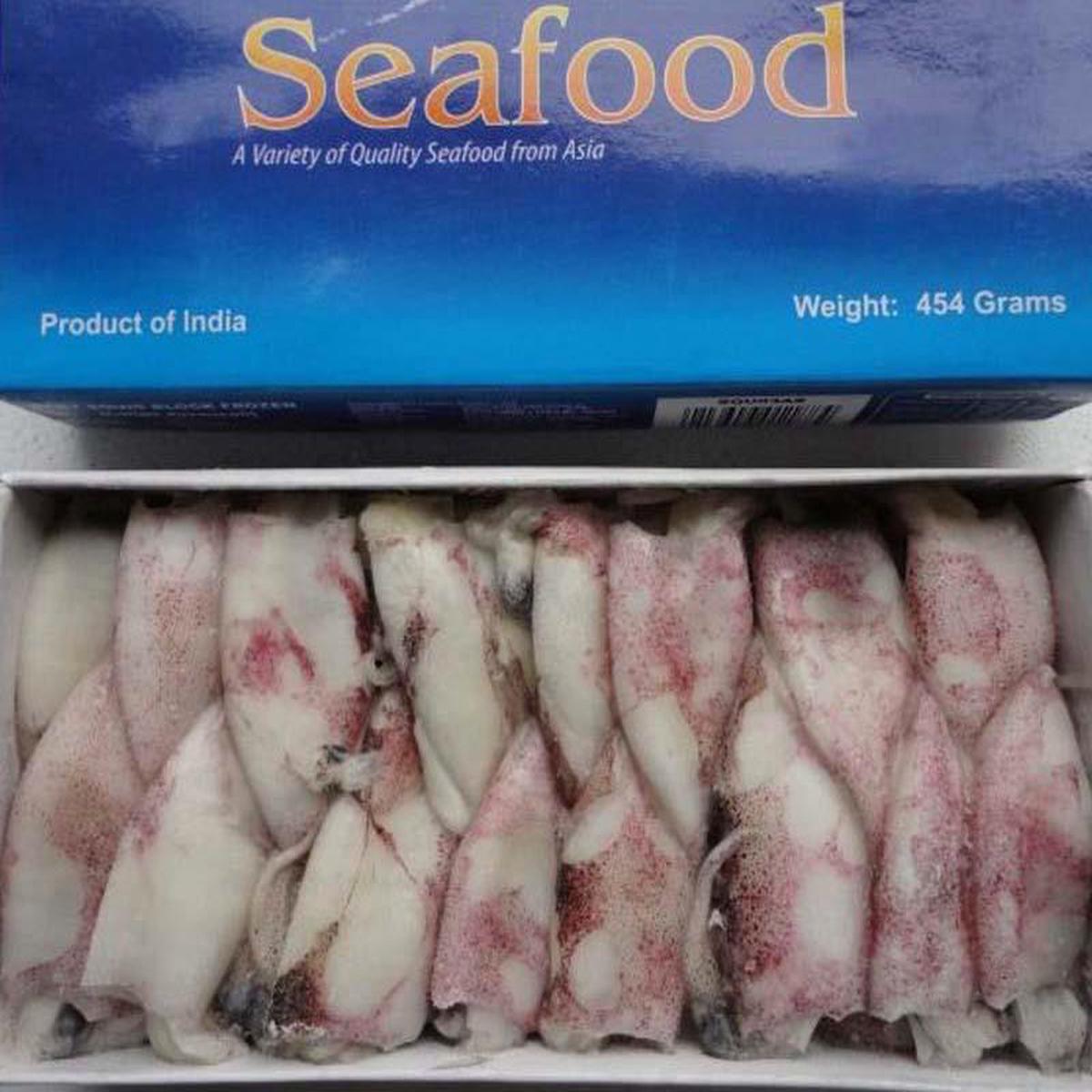 04 Devon Baits Squid 1lb Box Indian Baby