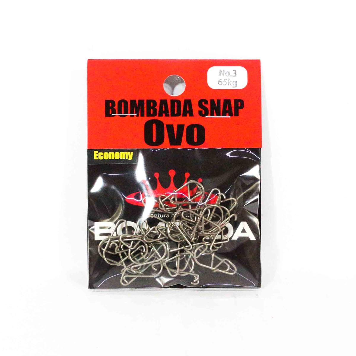 Bombada Lure Snap Ovo Economy Pack Heavy Duty Size 3 (1171)
