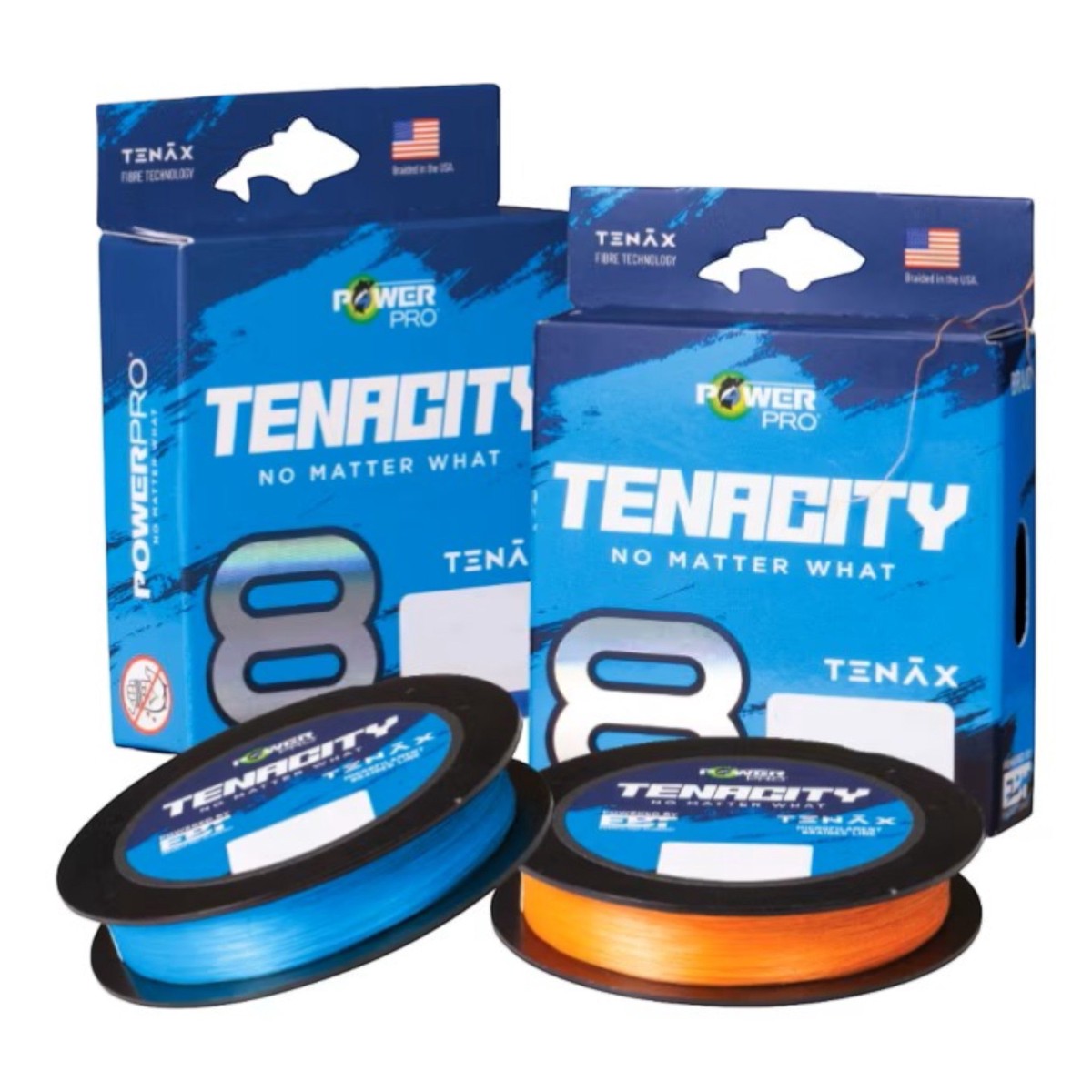 PowerPro Tenacity Braided Line 300m Electric Blue