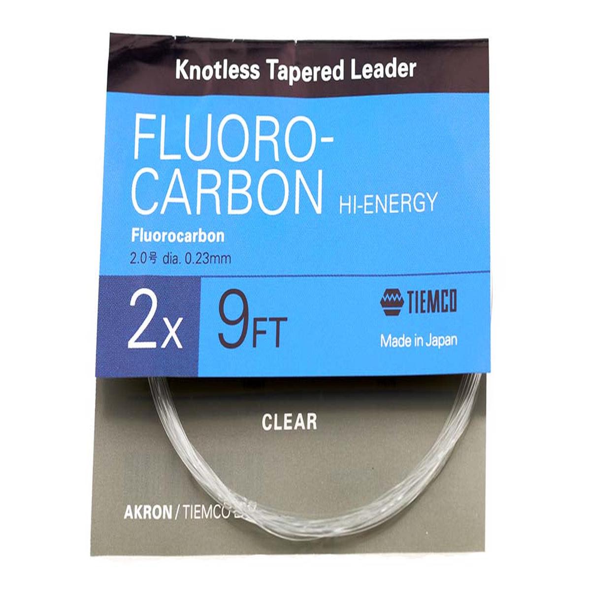 Tiemco Akron Fluorocarbon Leader - 9 Ft