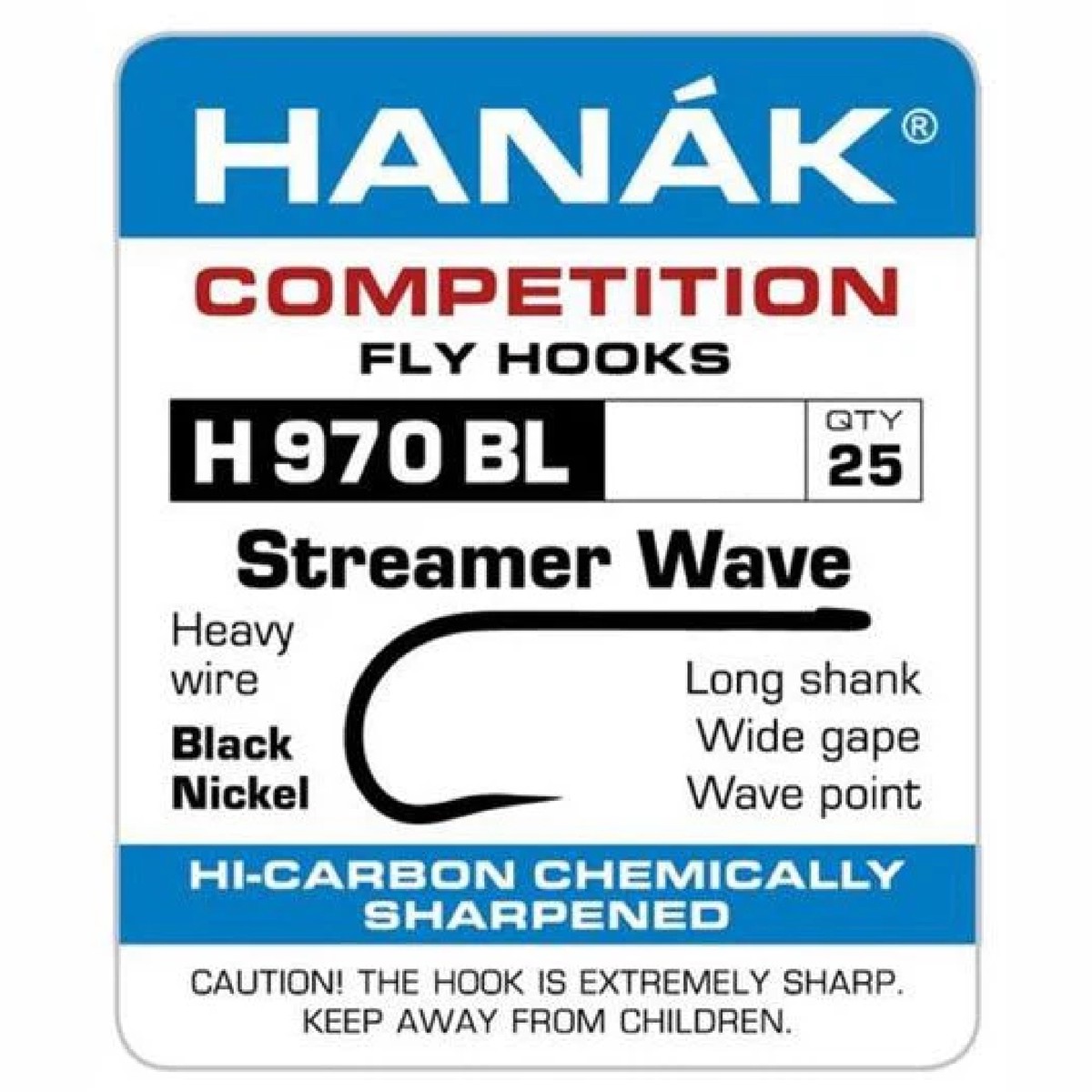Hanak H 970 BL Streamer Wave Hooks