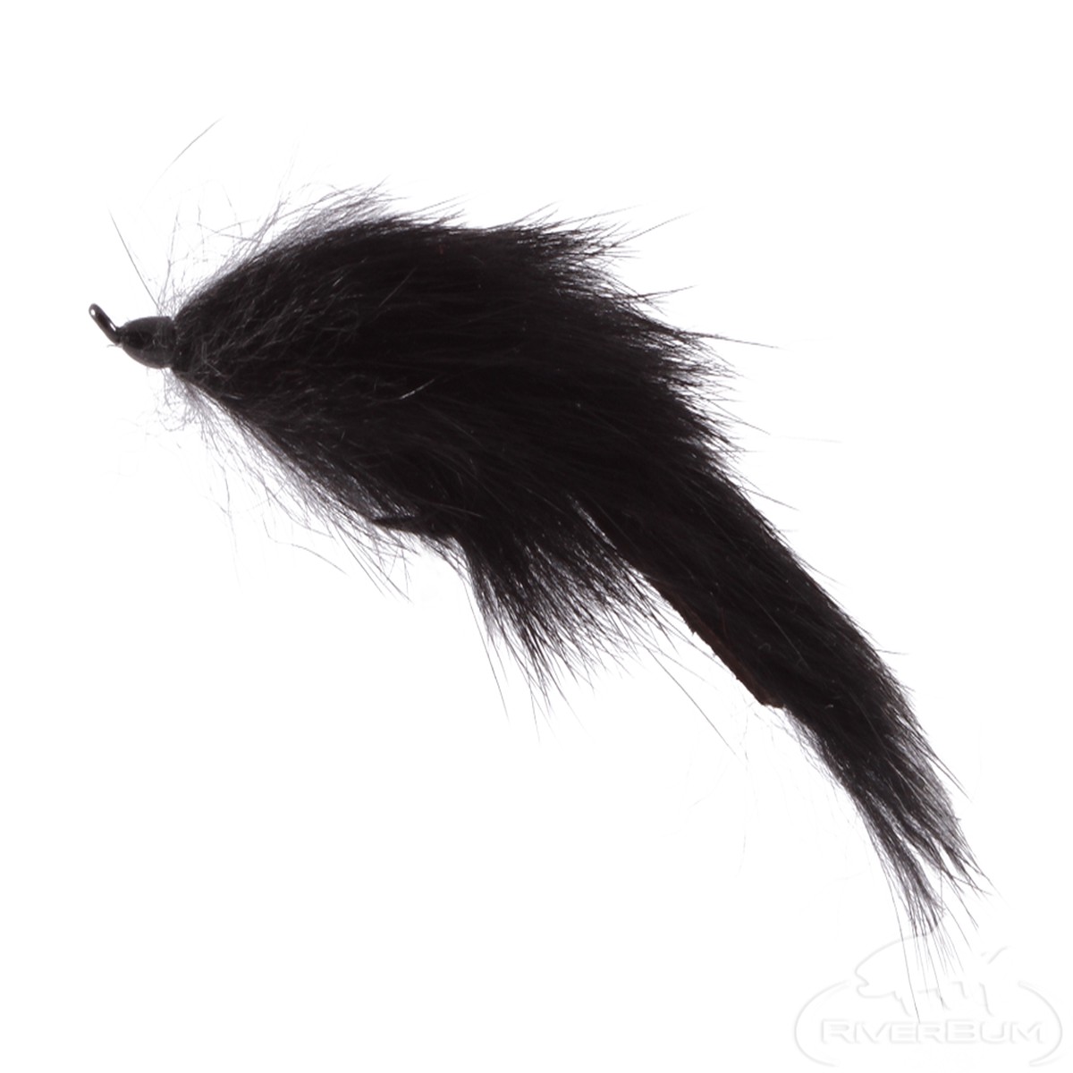 Bunny Leech, Black, Salmon Hook