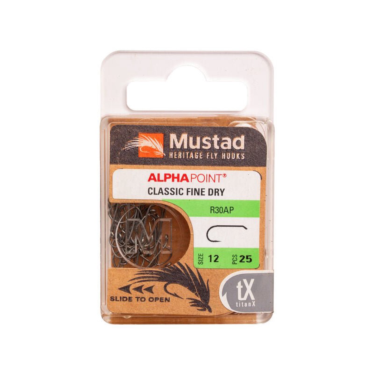 Mustad - Classic Fine Dry Hook R30AP