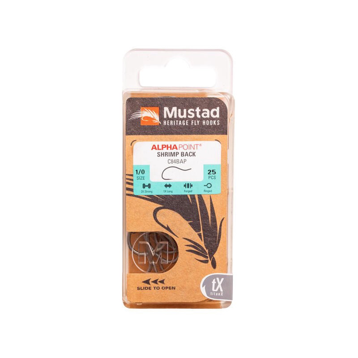 Mustad - Curved Back Shrimp Hook C84BAP