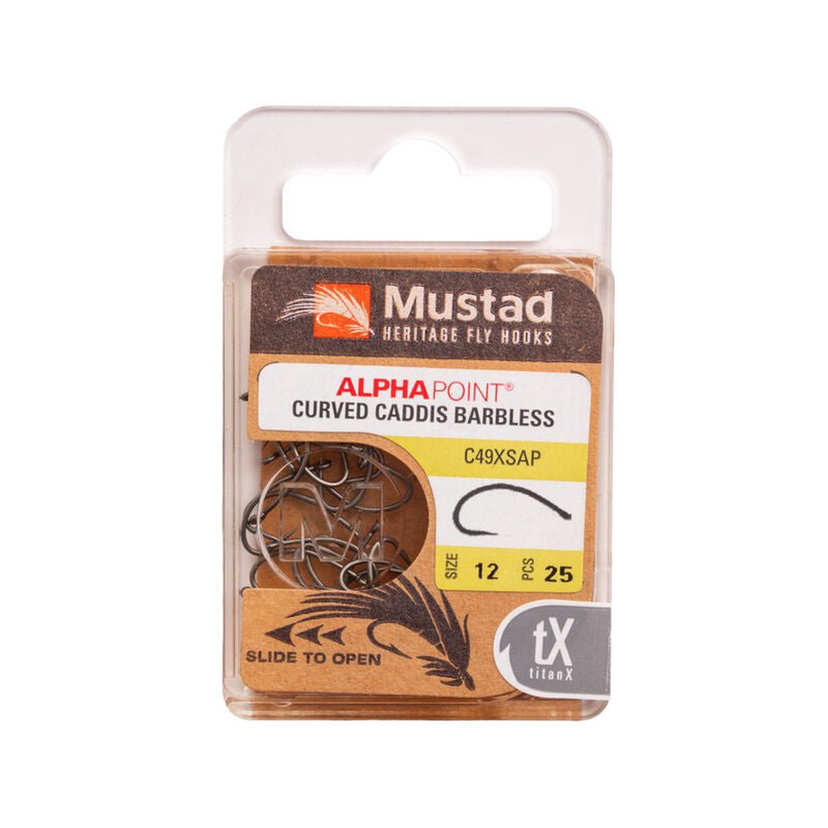 Mustad - Curved Caddis C49XSAP