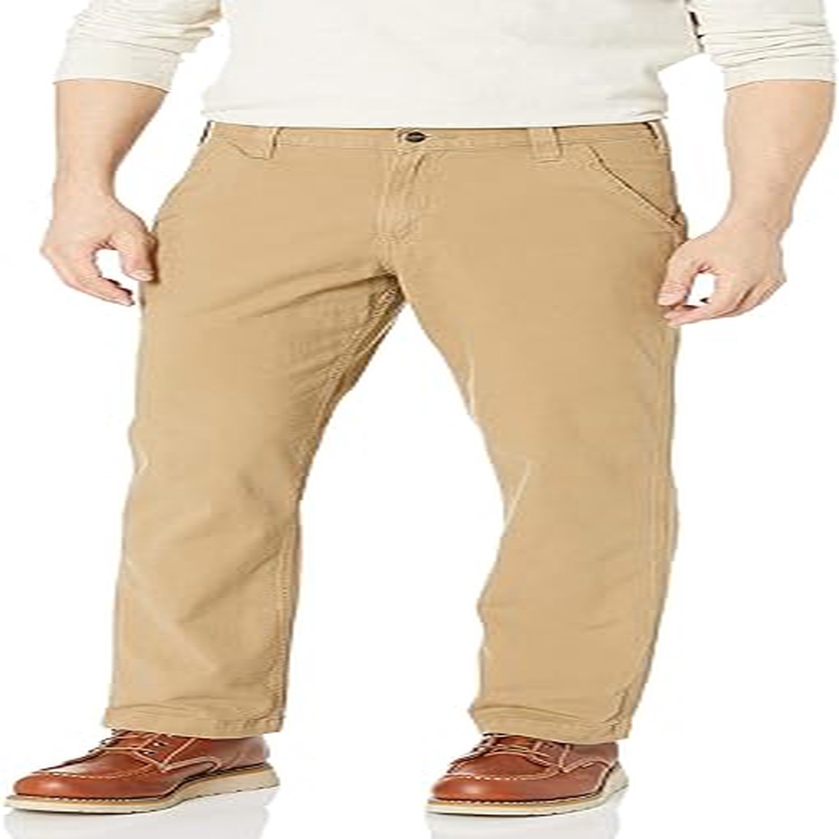 Carhartt Relaxed Straight Rigby Canvas Dungaree Work Pants Men's