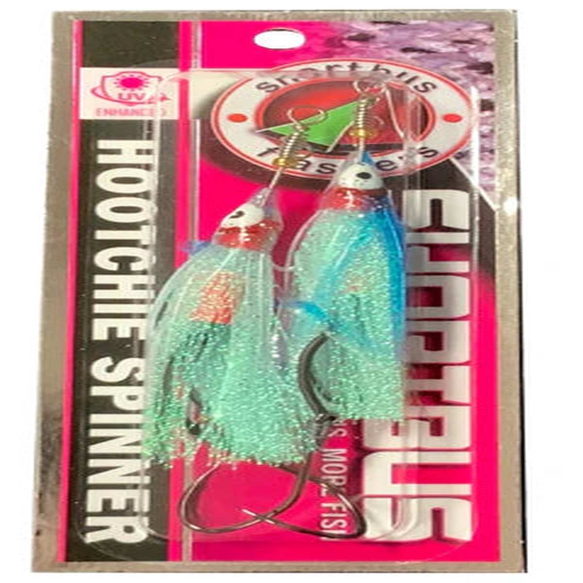Shortbus Hoochie Tinsel Spinner Rig - 2PK
